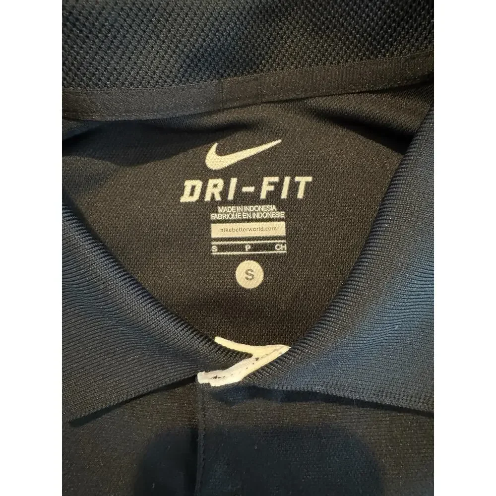 NEW Nike Dri-FIT Missouri Tigers Polo Shirt Men’s Small Black Collegiate Logo
